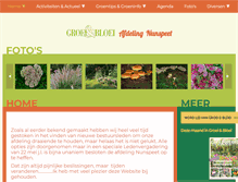 Tablet Screenshot of nunspeet.groei.nl